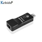 Универсальный сетевой адаптер Wi-Fi Kebidu для ТВ, WPS 300 Мбитс, ретранслятор Wi-Fi RJ-45, сетевой кабель для Samsung, LG, Sony, HDTV