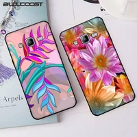 master designs beautiful floral art cell phone case for samsung j2 4 5 6 7 8 prime pro plus duo neo j415 2016 8 9 j600 737 730