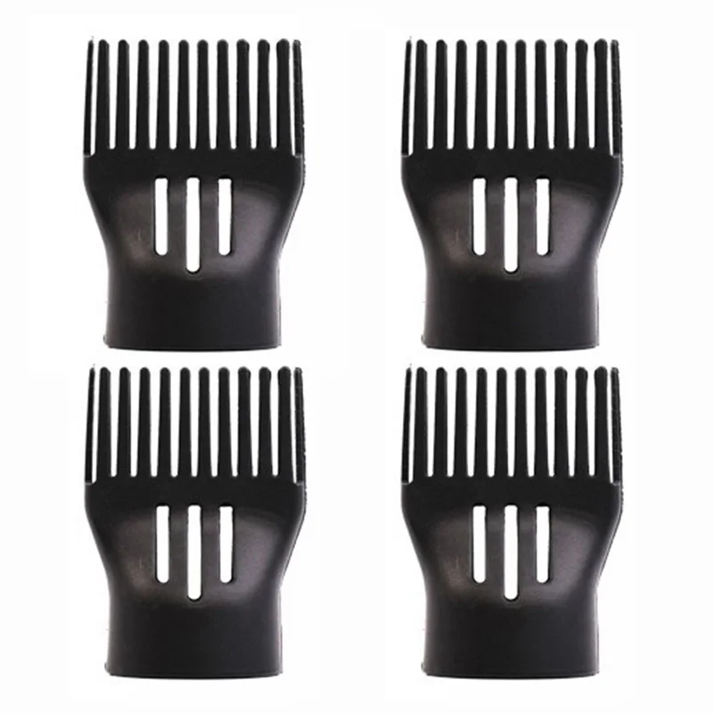 

4PCS Hot Selling Top Quality Salon Hair Dryer Curl Nylon comb nozzle Wind Professional Universal Diffuser Hair Tools