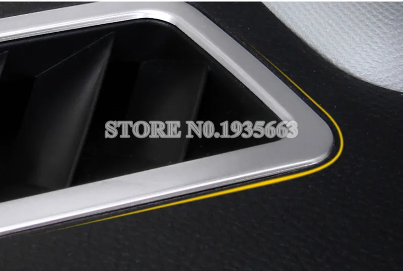 Для Subaru XV Crosstrek Interior Dashboard Air Vent Outlet Cover 2012 2017 2 шт|Лепнина для интерьера| |