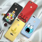 Мультяшный силиконовый чехол для Huawei P Smart 2019, мягкий матовый чехол карамельного цвета из ТПУ для Huawei P Smart Z PRO Plus 2018 2020 2021, чехол