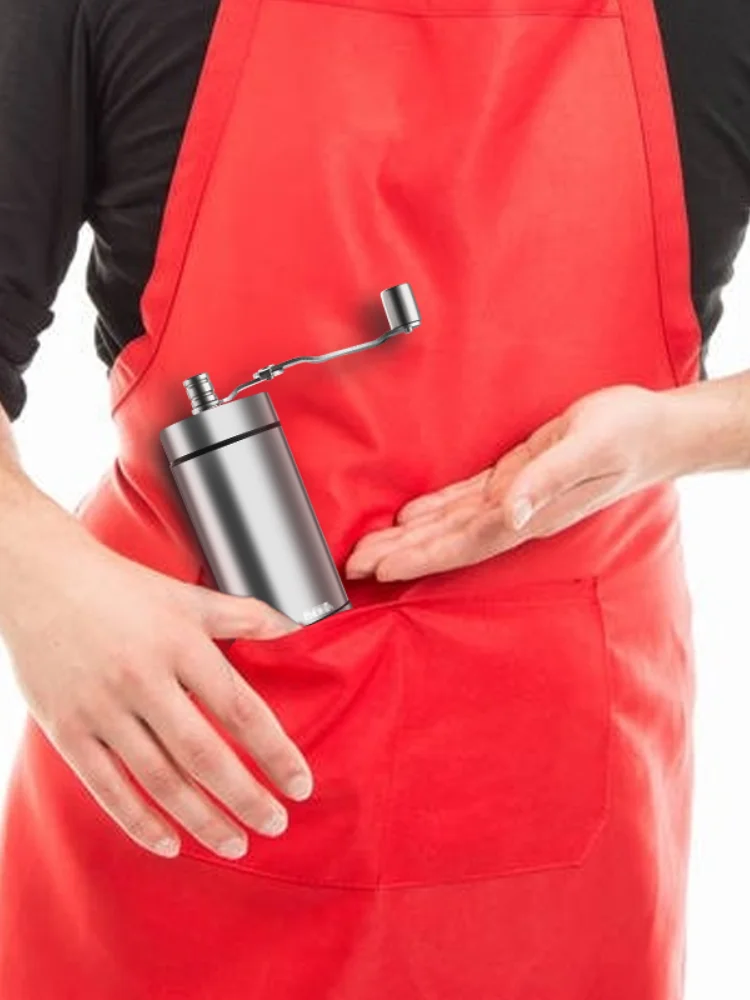 

Hand Manual Coffee Portable Grinder Adjustable Ceramic Coffee Bean Mill Stainless Steel Kitchen Mills Tools