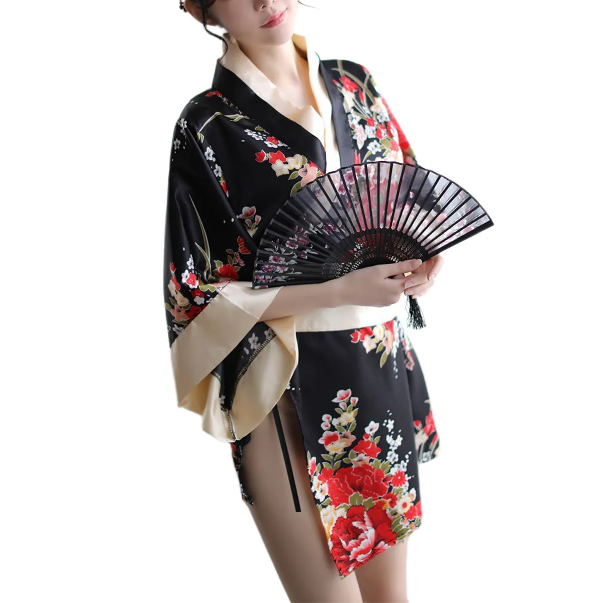 

Women Japanese Kimono Sexy Lingerie Sexy Kimono Lingerie Costume Cosplay Costume for Women