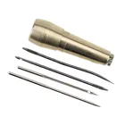 Шило для обуви, брезента, кожи, 5 шт.компл.