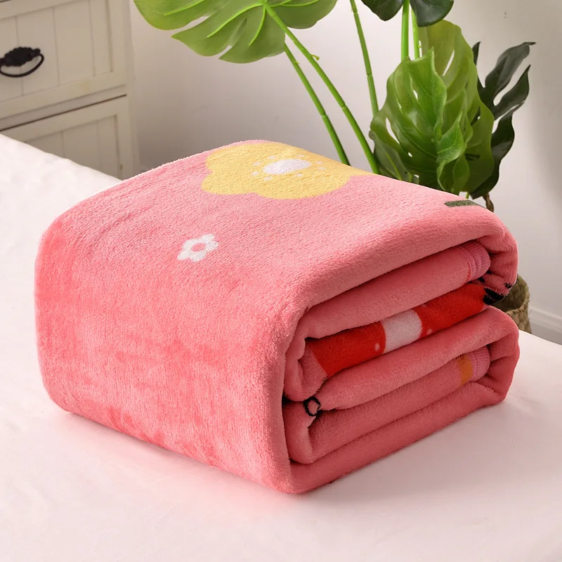 

Flannel Printed Anime Cover Blanket Lunch Break Soft Warm Knee Blanket Home Decor Blanket Throw Blankets