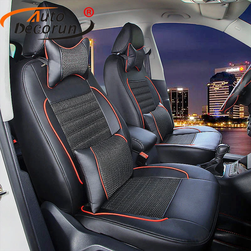 AutoDecorun Custom из искусственной кожи чехлы на сиденья для hyundai ix35 аксессуары чехол