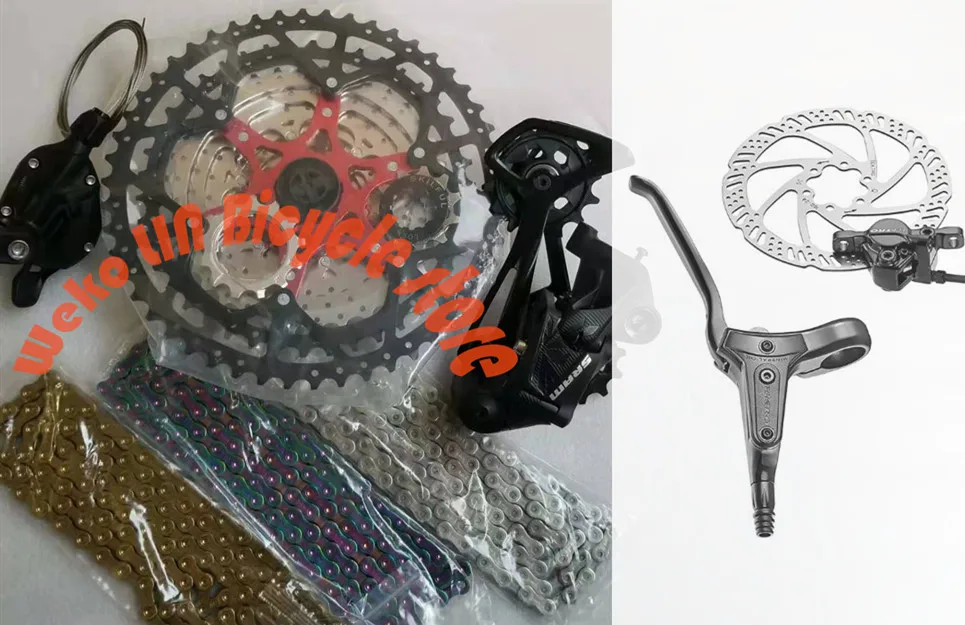 Sram SX EAGLE groupset 12S tektro тормоз Горный велосипед задний переключатель передач + YBN цепь