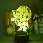 3d-лампа с сенсорным датчиком для создания атмосферы, декоративная светодиодсветодиодный лампа для Хэллоуина, Рождества, комнатное освещение