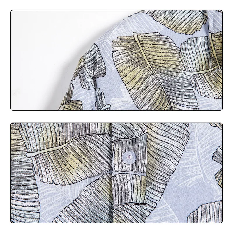 JODIMITTY 2020 летние мужские повседневные рубашки модные Гавайские принтованные с