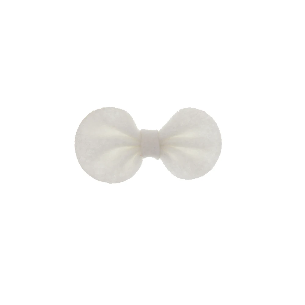 16pcs ivory 8 см Детский бутик Мини DIY Цветы Аксессуары для волос бант для волос Цветы без ободка без зажимов аксессуары для волос 20 шт./лот - Цвет: 16pcs ivory