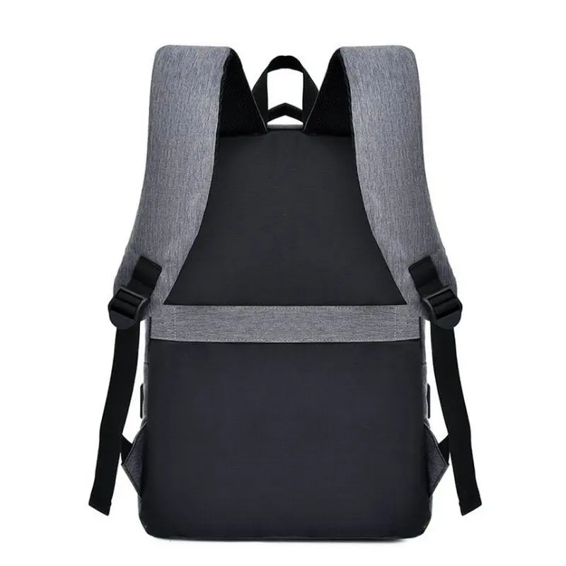 Новый мужской рюкзак простой и повседневный вместительный дорожный с USB Женская