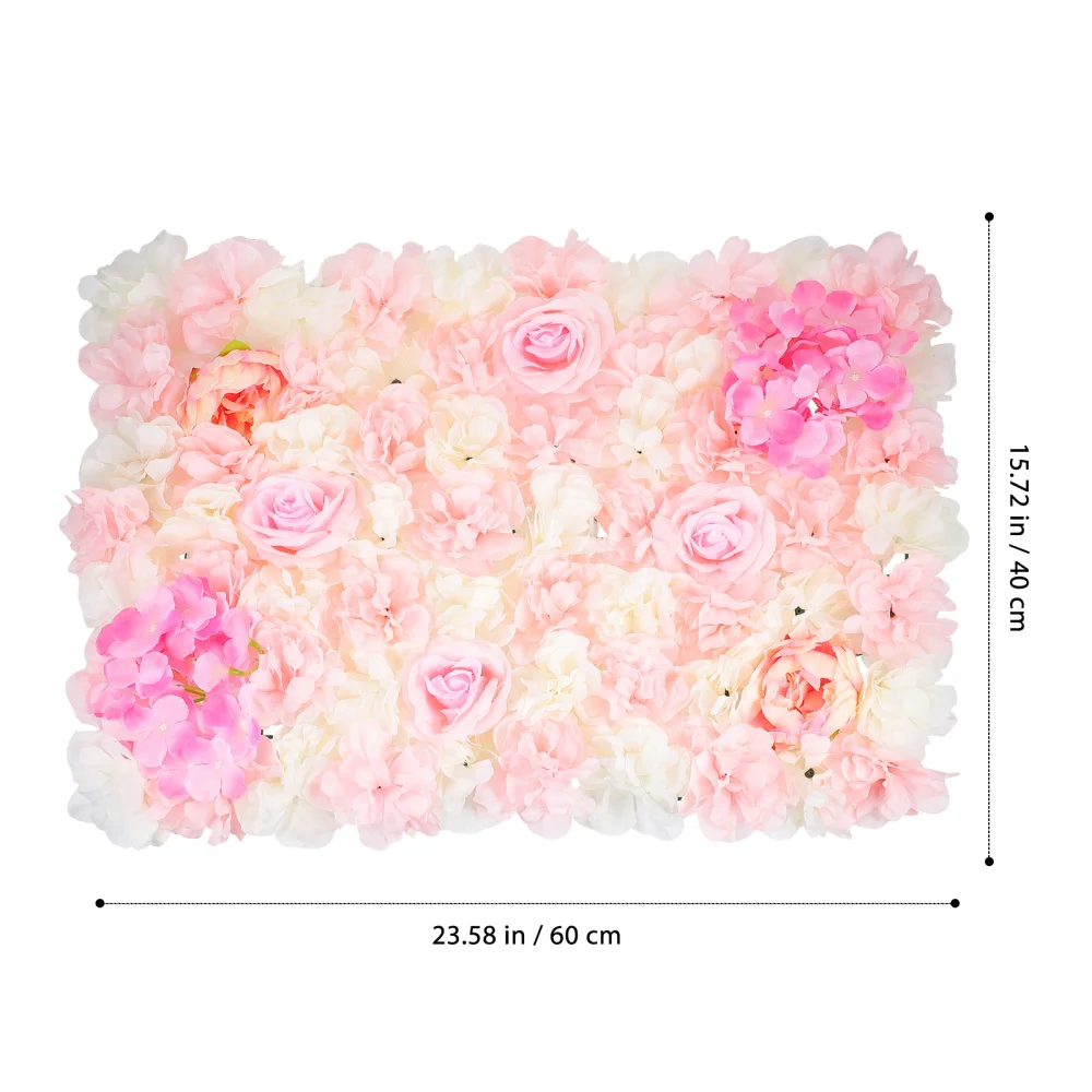 

1pc Simulation Flower Wall Fake Flower Wall Exquisite Wedding Tracery Wall