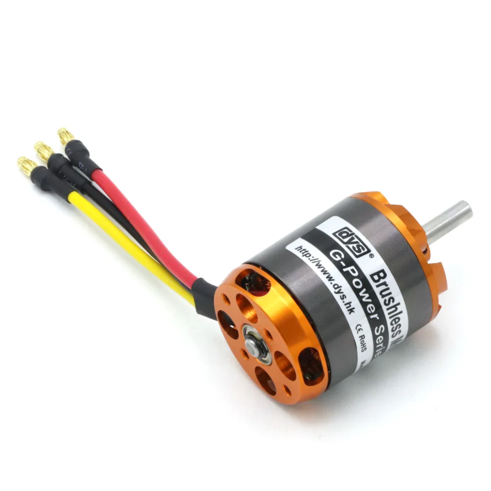 DYS D3548 3548 790KV 900KV 1100KV бесщеточный двигатель 3-5S для компактного мультикоптера радиоуправляемый самолет вертолет