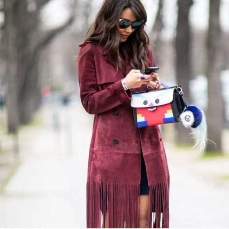 [LANMREM] Новинка 2019 года сезон осень-зима модные длинные мокасины двубортная теплая