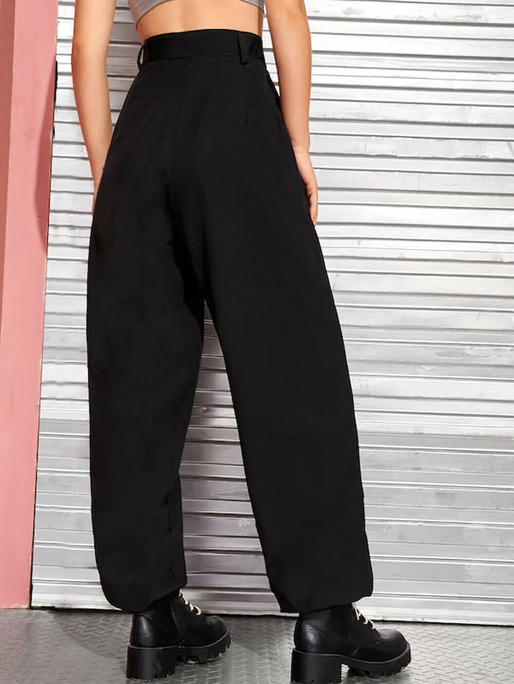 Новые модные женские брюки Карго повседневные Хип Хоп военный армейский боевой