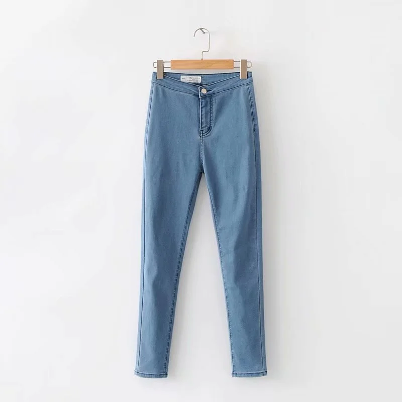 

Women Jeans For Women Fashion Boyfriend Chic Female High Waist Casual Stretch Skinny Jean Female Denim Pencil Pants WJ205