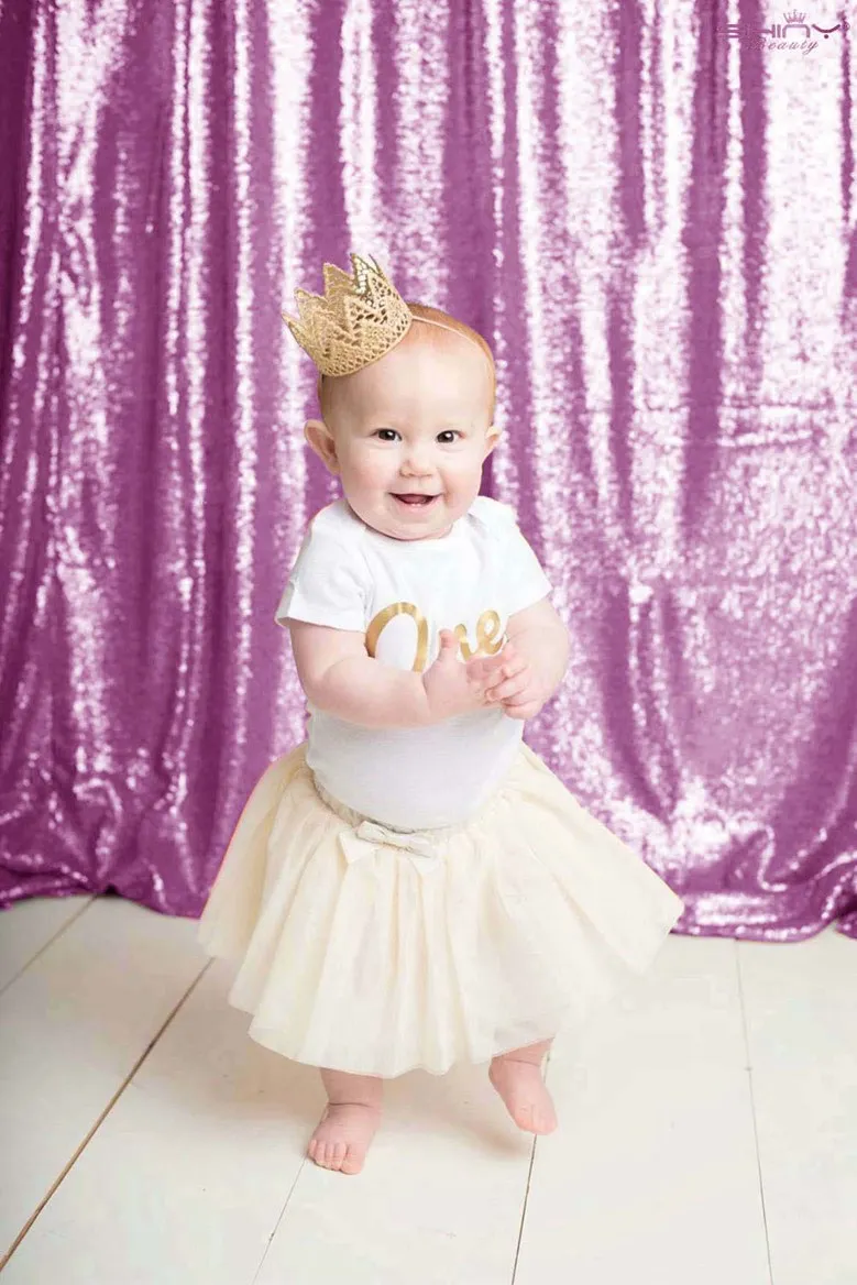 Блесток фон занавес 2FTx7FT светильник фиолетовый Фотофон Glam вечерние украшения