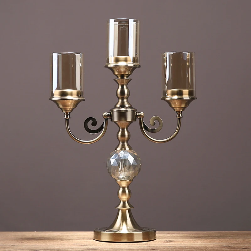 

Moroccan Wedding Centerpieces Moroccan Decor Crystal Candle Holders Glass Nordic Style Home Decor Lanterne Metal Candle BA60ZT