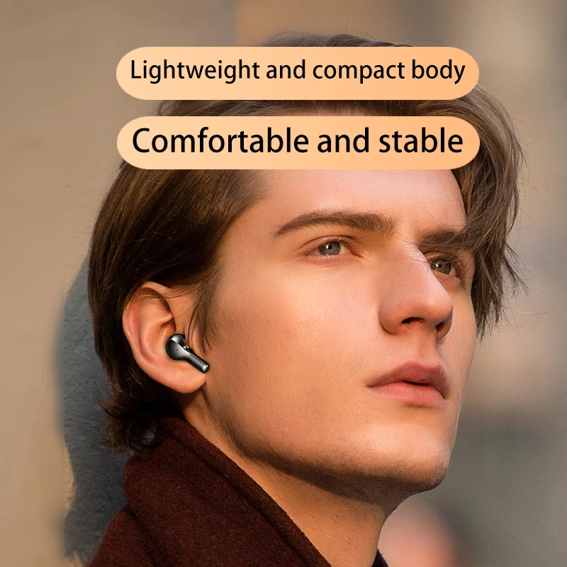 Беспроводные Bluetooth-наушники R3, TWS, со светодиодной подсветкой, с микрофоном, с сенсорным управлением, 2000 мА · ч, с шумоподавлением (art.: 3a3954fff97) - 3a3954fff97