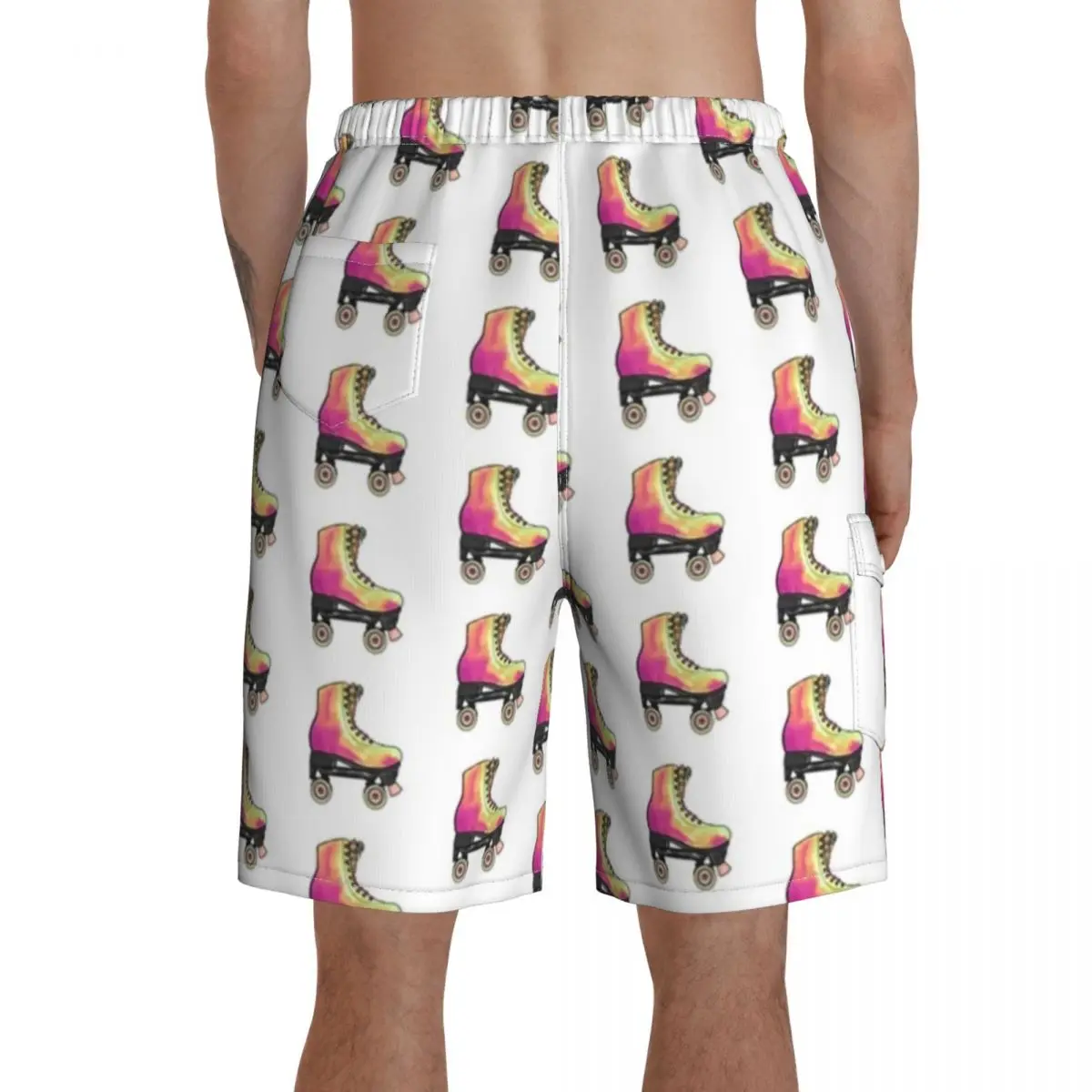 

Skate Board Shorts Swimming Trunks Polyester Men Beach Funny Swim Trunks
