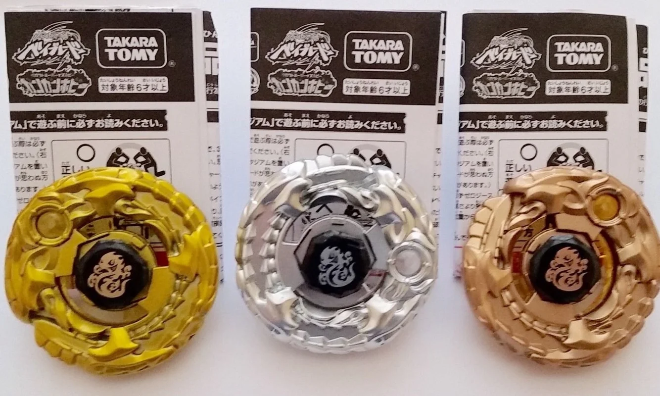 Такара Томи оригинальный волчок бейблэйд 3 шт. японская версия металлические