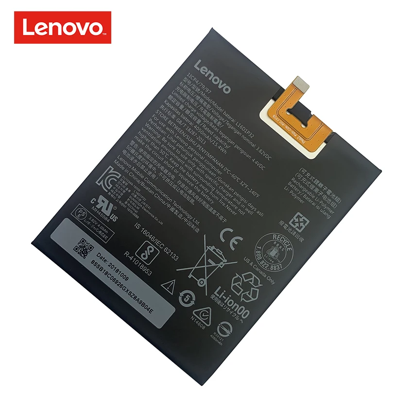 100% Оригинальный 4050 мА/ч L16D1P32 батарея для Lenovo Phab 2 Phab2 PB2 650 650M 670N 670M 670Y батареи