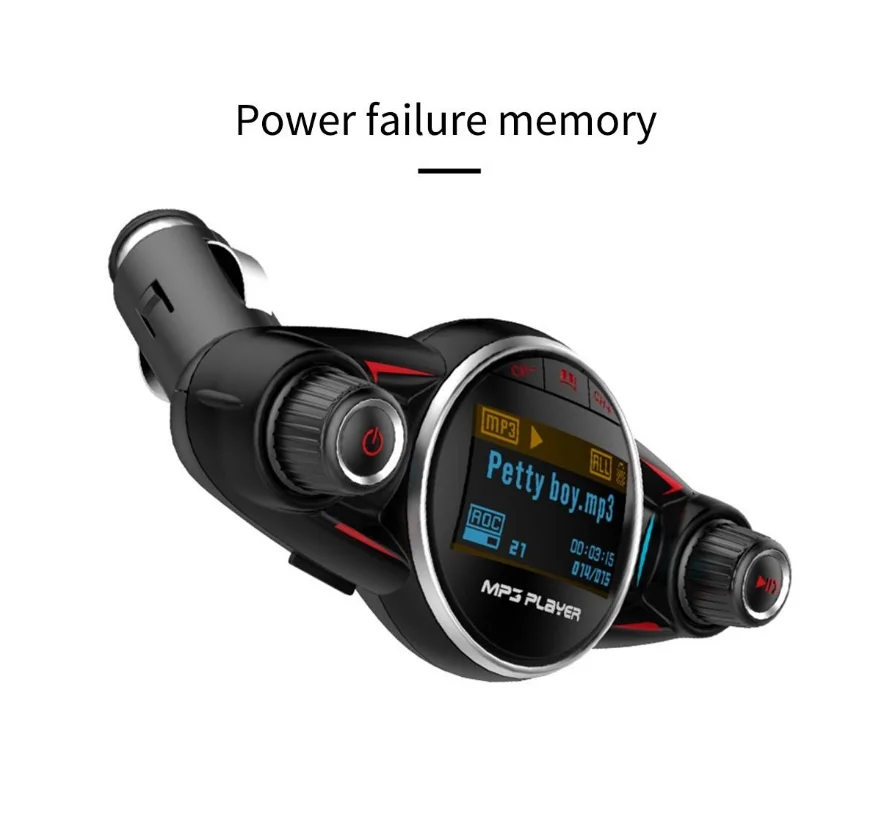 Bluetooth Handsfree автомобильный комплект BT08 MP3 плеер fm передатчик Aux модулятор двойной