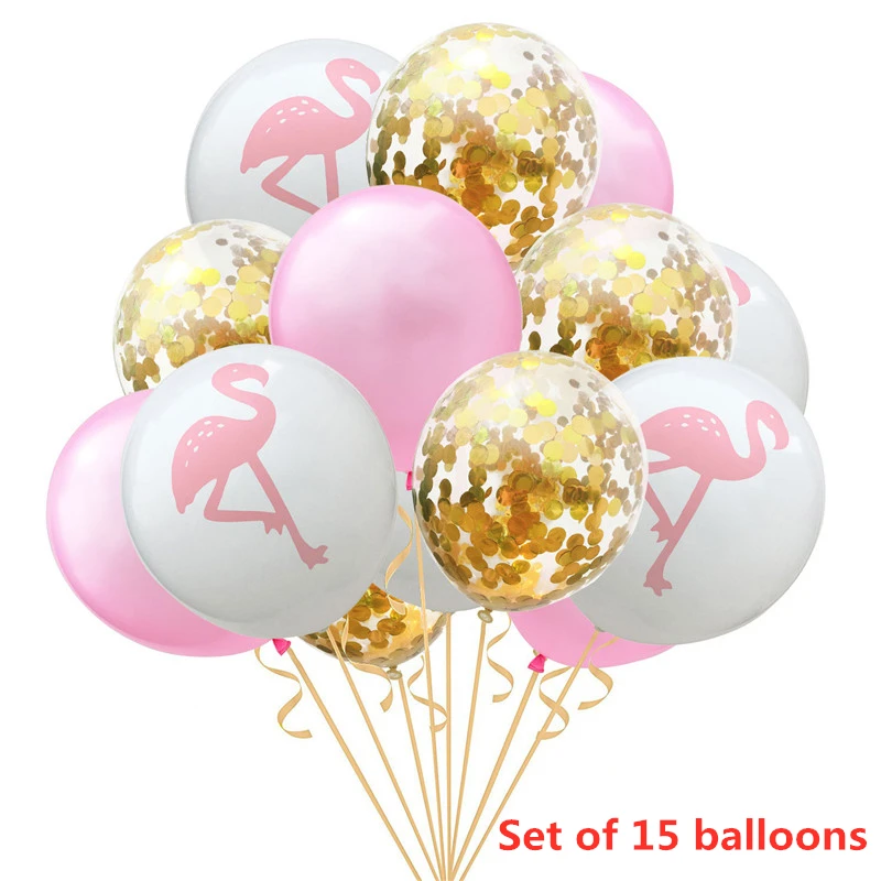 Свадебное украшение 1 комплект Розовый фламинго ананас конфетти Команда Невесты