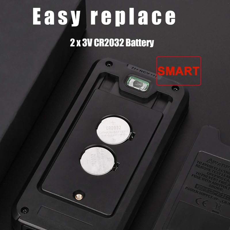 Professional Digital Multimeter Smart Mini Automotive Multimeter Tester True RMS Ohm Capacitance Hz AC DC Meter HABOTEST HT112B