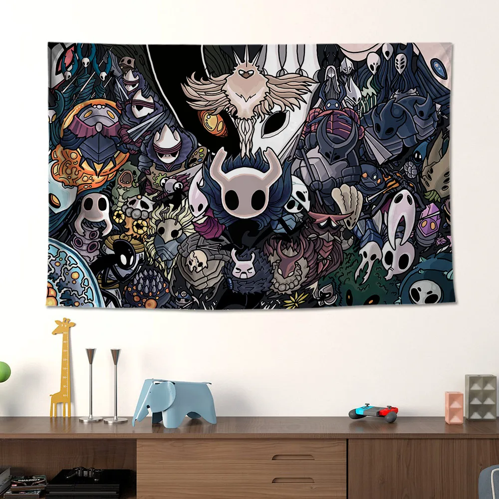 

Hollow Knight Map The Game Poster Decoration Painting of The on HD Canvas canvas painting Of Hallownest poster wall art canvas