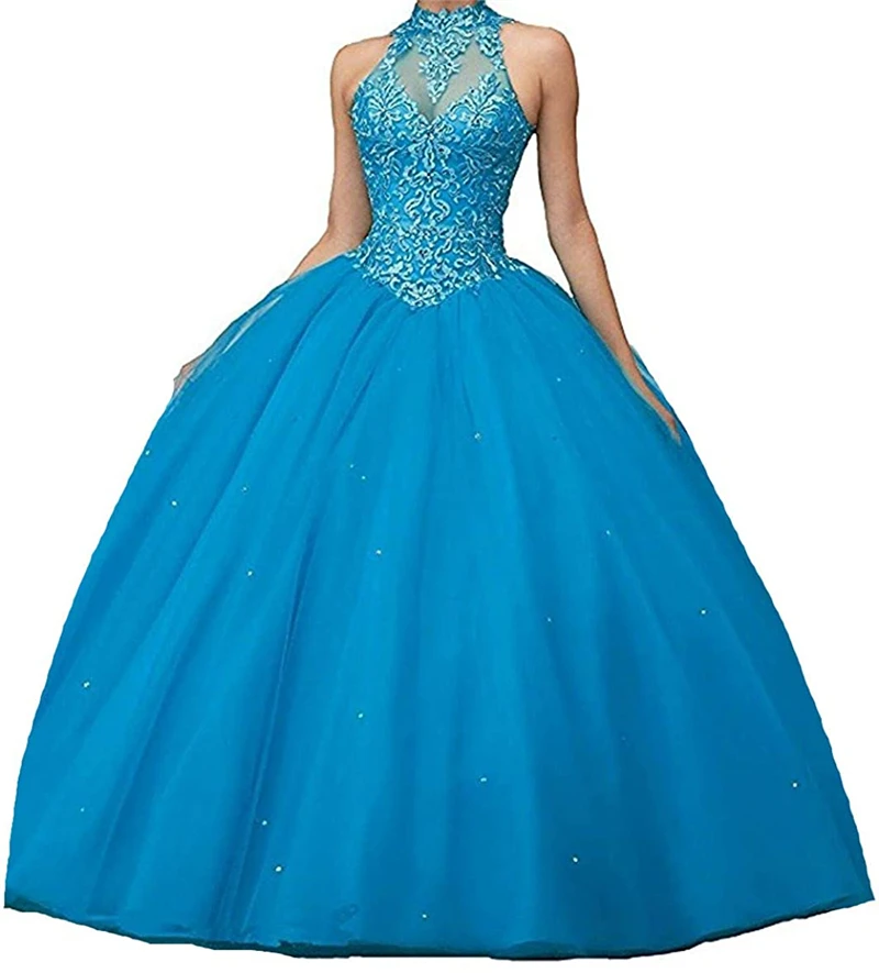 

2021 Ball Gown Quinceanera Dresses Sweet 16 Princess Dress for Teens Appliqued Prom Gown Party Vestidos De 15 Anos