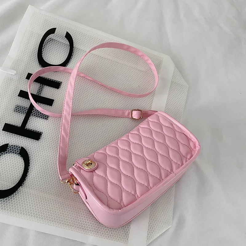

Lingge Embroidery Thread Small Bag Summer New Trendy Fashion Female Bag Messenger Bag Summer Western Style Handbag