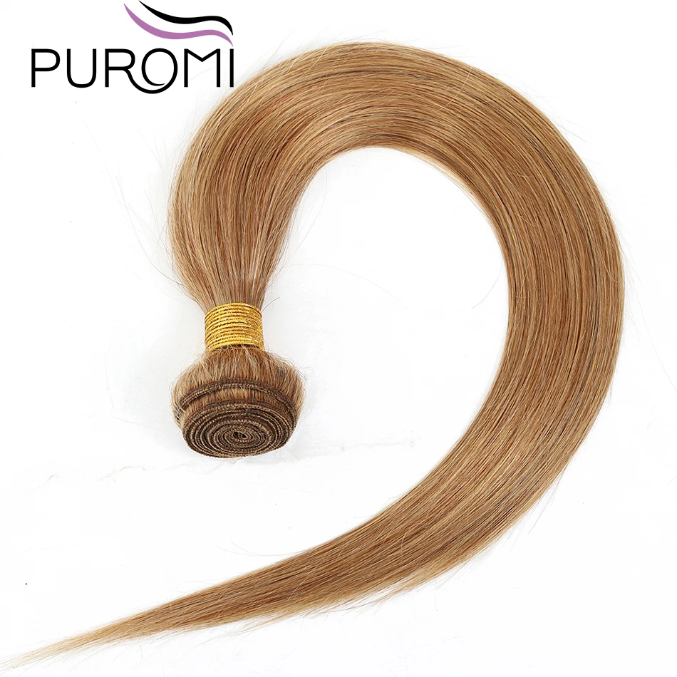 3 4 Bundles 27 Honey Blonde 10 to 26 Inches Straight Peruvian Hair Weaves 100% Remy Human Extension | Шиньоны и парики