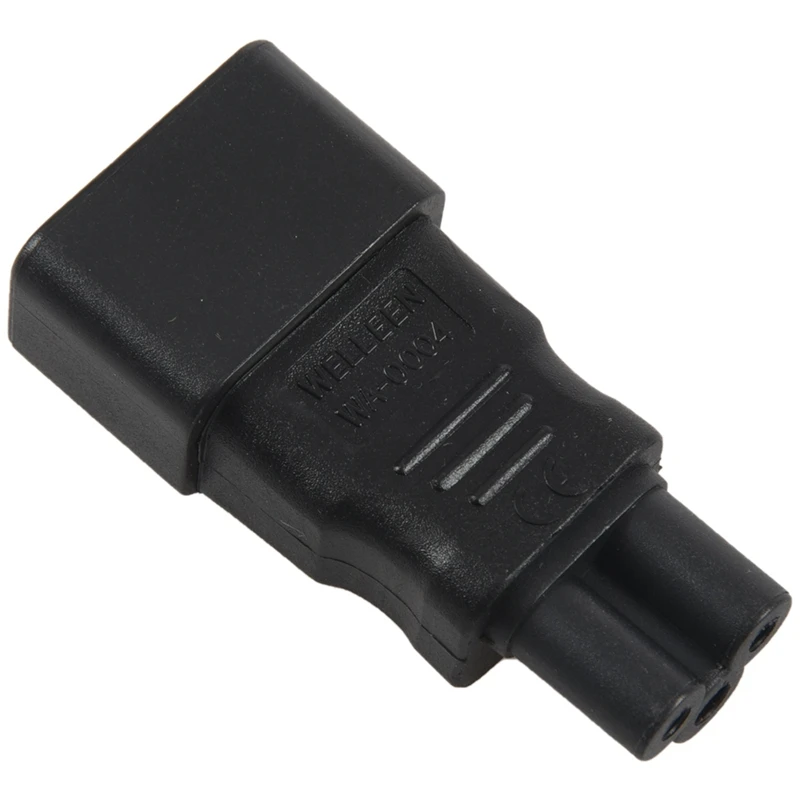 3 контактный гнездовой разъем IEC 60320 C14 для C5 слотный адаптер Монитор ТВ ЖК кабель