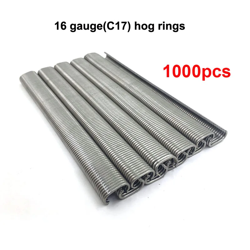 WILIN Пневматический инструмент для закрепления C-кольцами 16GA Gauge Air с диаметром закрытия 2-3,2 мм, плоскогубцы для свиней C-760E, степлер для заборов из проволоки.