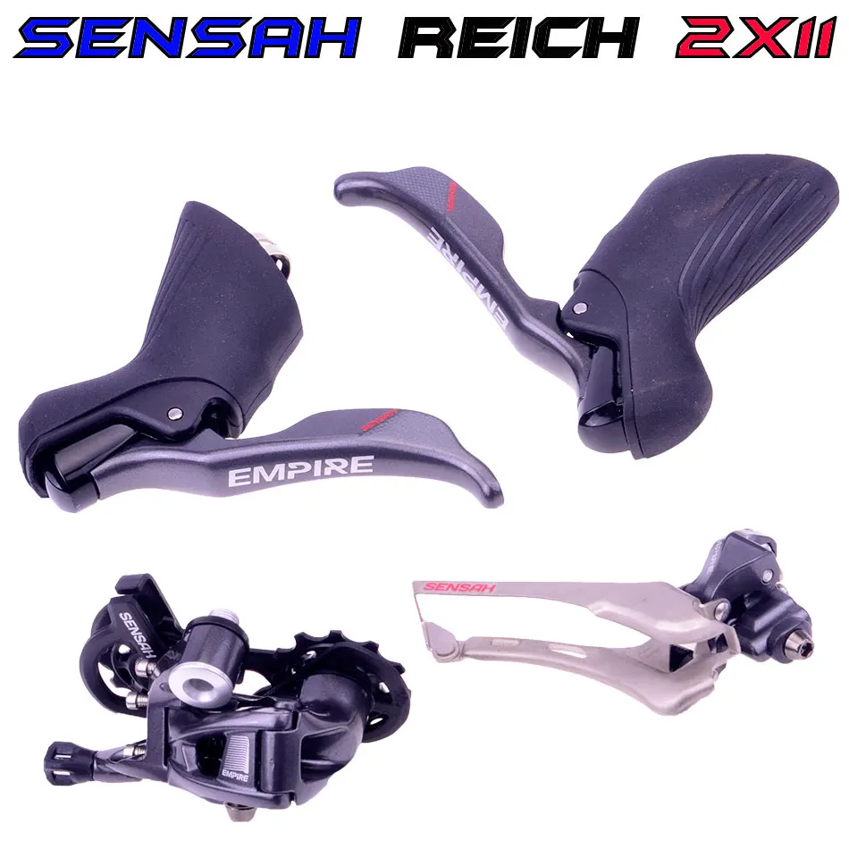 SENSAH REICH 2x11 speed, 22s дорожные группы внутри, переключения+ переключатель+ derailleurs 5800, R7000