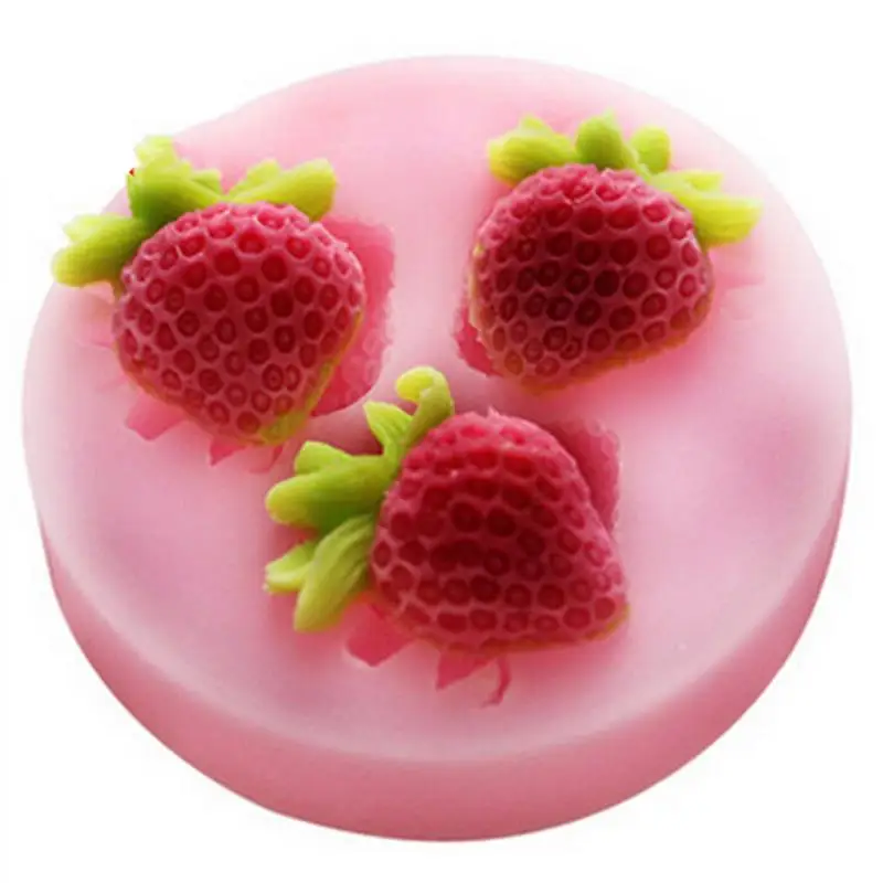 Форма фрукты клубника для изготовления шоколадного желе | Дом и сад