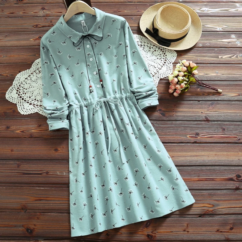 2019 Японский Элегантный дизайн весеннее женское милое платье розовый зеленый