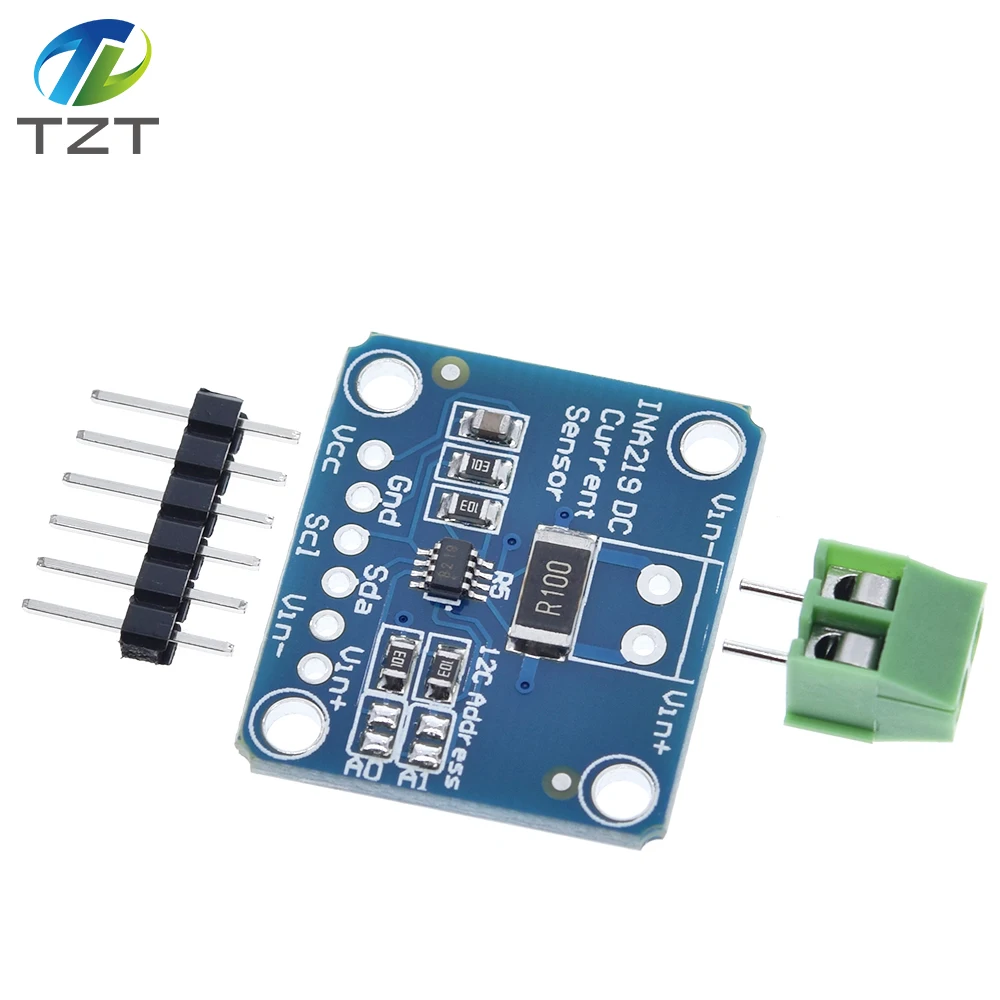 TZT INA219 I2C нулевой дрейф двунаправленный ток источник питания сенсор Breakout модуль