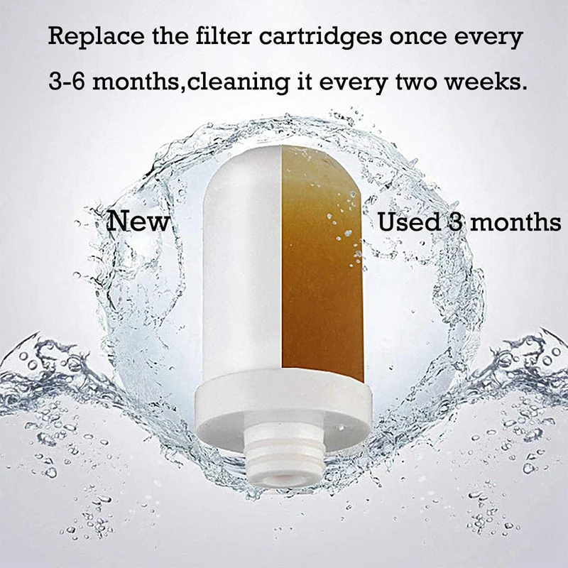 Faucet Water Filter Cartridges Hima 2 Pack 8-Layer Cleaning Universal Deep Sea Diatom Earth Ceramic | Обустройство дома