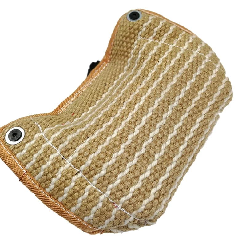 Comprar Cojín Para Morder Con Mango Para Perros, Artículos De Entrenamiento Para Perros, Hecho De Cáñamo Grueso, Fuerte Y Firme, Duradero, Producto Para Mascotas Pequeñas/Medianas