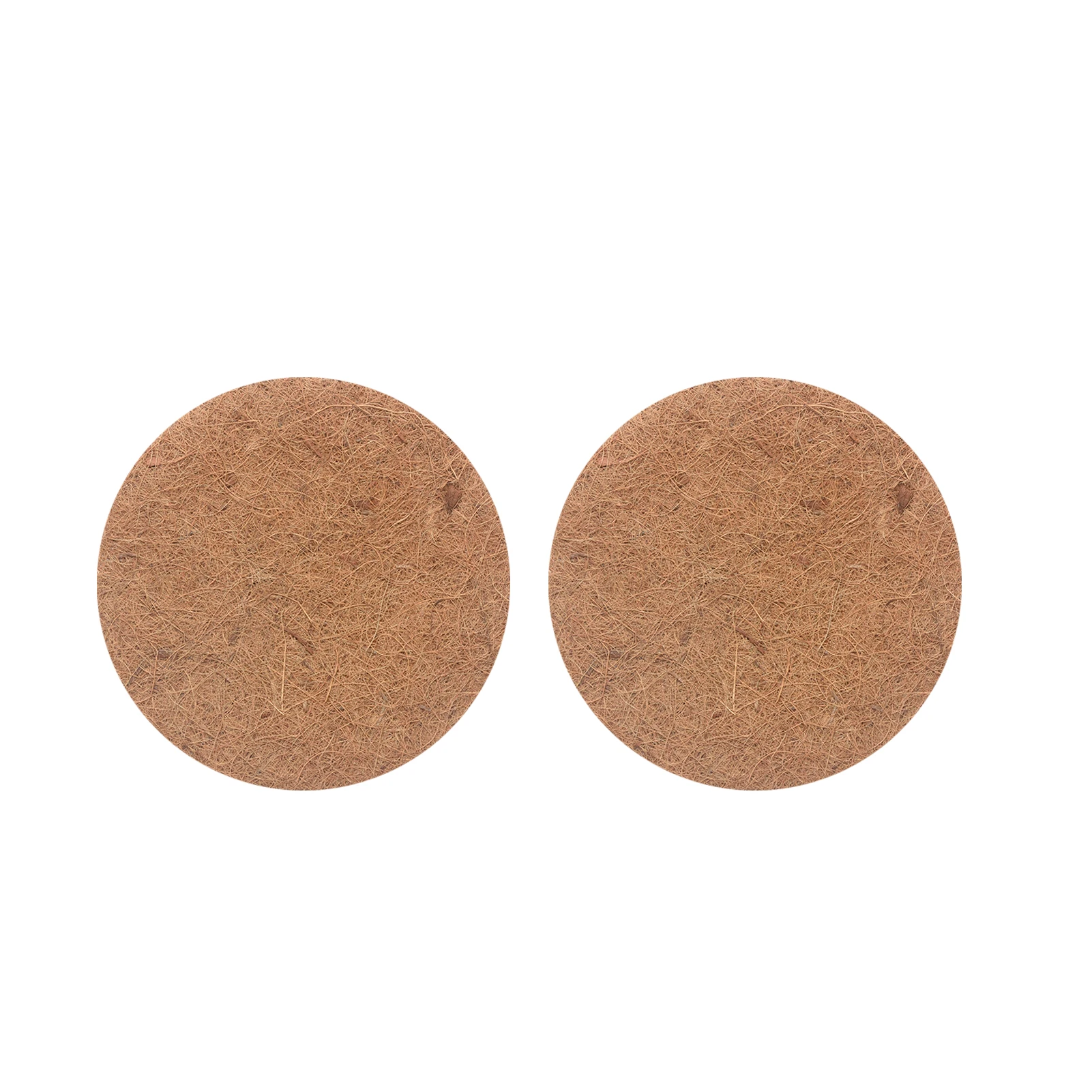 

2pcs Substrate Universal Round Nesting Material Practical Outdoor Garden Bird Nest Coconut Fiber Mat Breeding Pet Supplies Warm