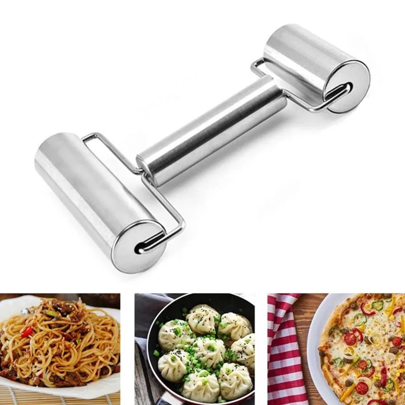 

Steel Dough Rolling Pin Pastry Pizza Baker Crackers Pie Noodles Cookies Nuts Crush Roller Tools Baking Dumpling R I2L2