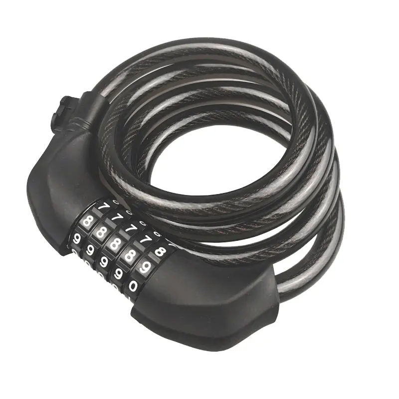 

Bicycle Lock Code Lock Electric Bike Steel Cable Lock Anti-Theft Riding Cycling Equipment