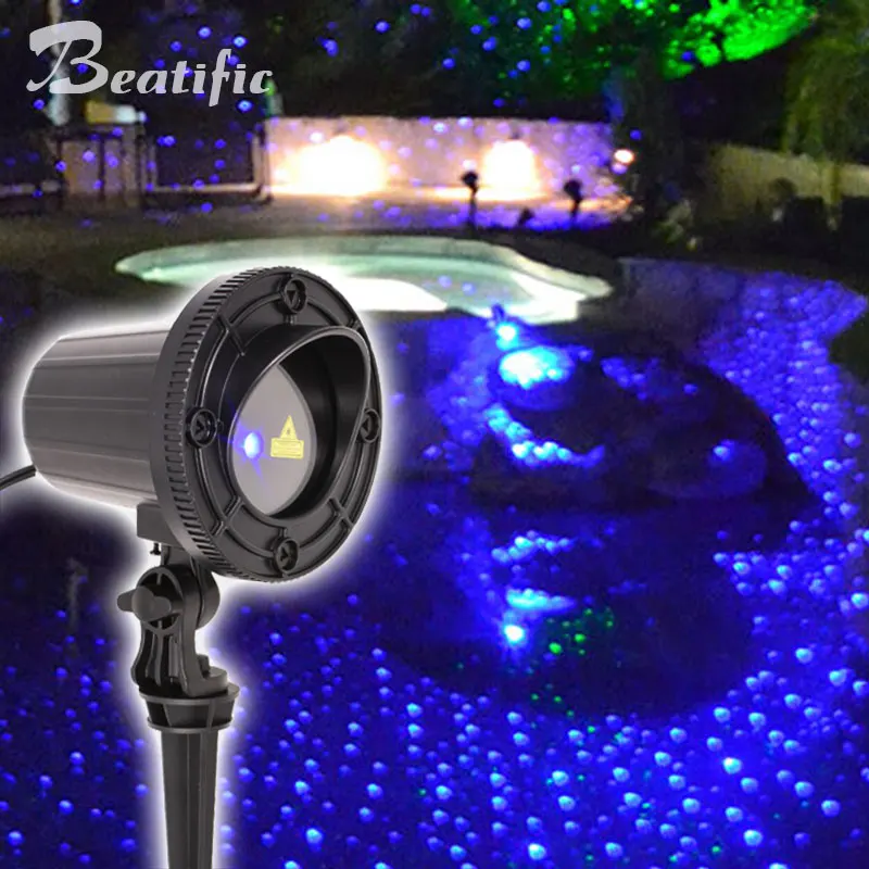 

Уличные рождественские лазерные огни, украшение на новый год для празднования дома, праздничное уличное освещение для лужайки