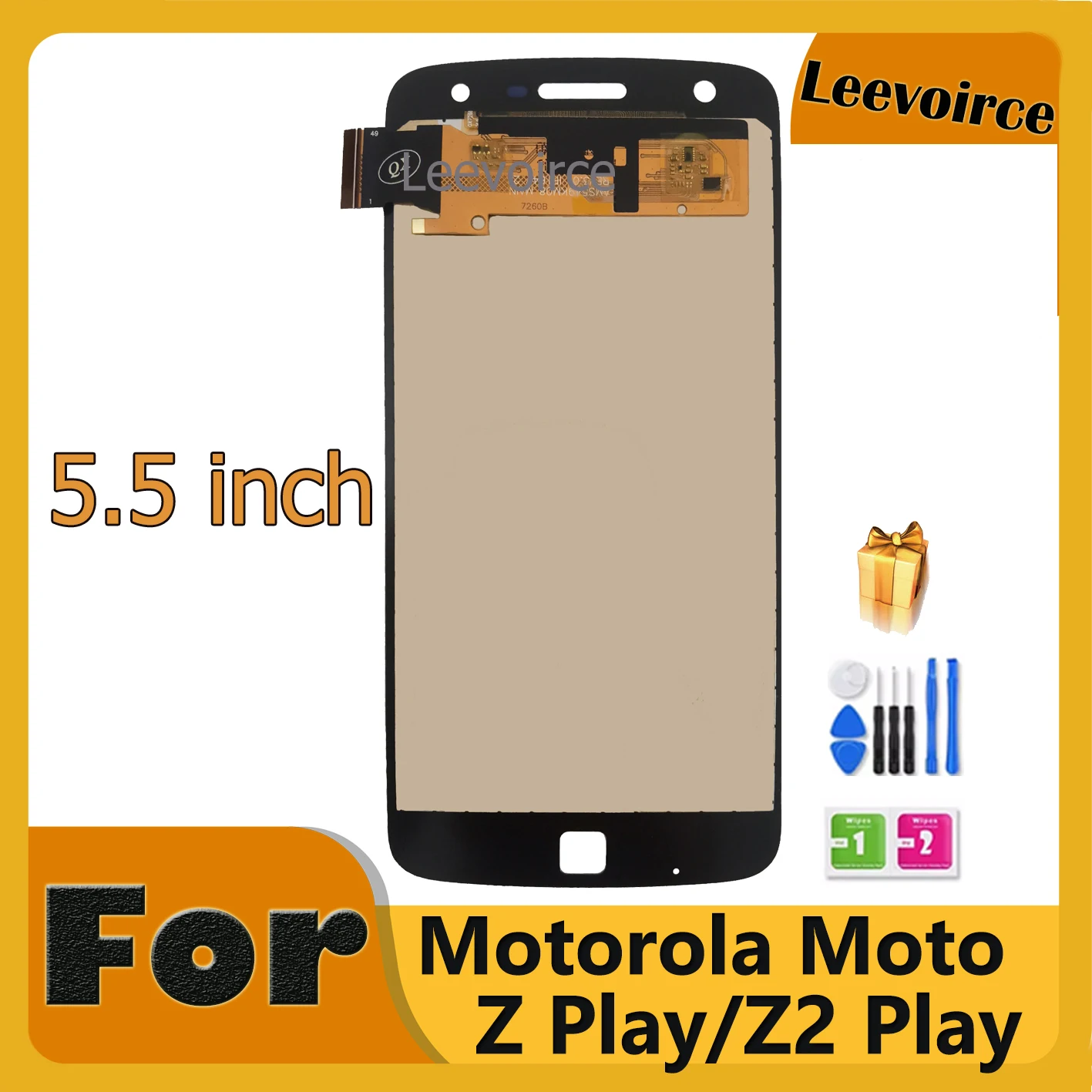 ЖК-дисплей для Motorola Moto Z2 Play XT1710 XT1710-01/07/08/09/10 Z сенсорный экран в сборе сменный