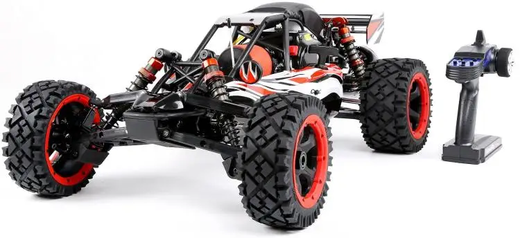 29cc газовый двигатель 2WD багги с 2 4G Радио пульт дистанционного управления RC