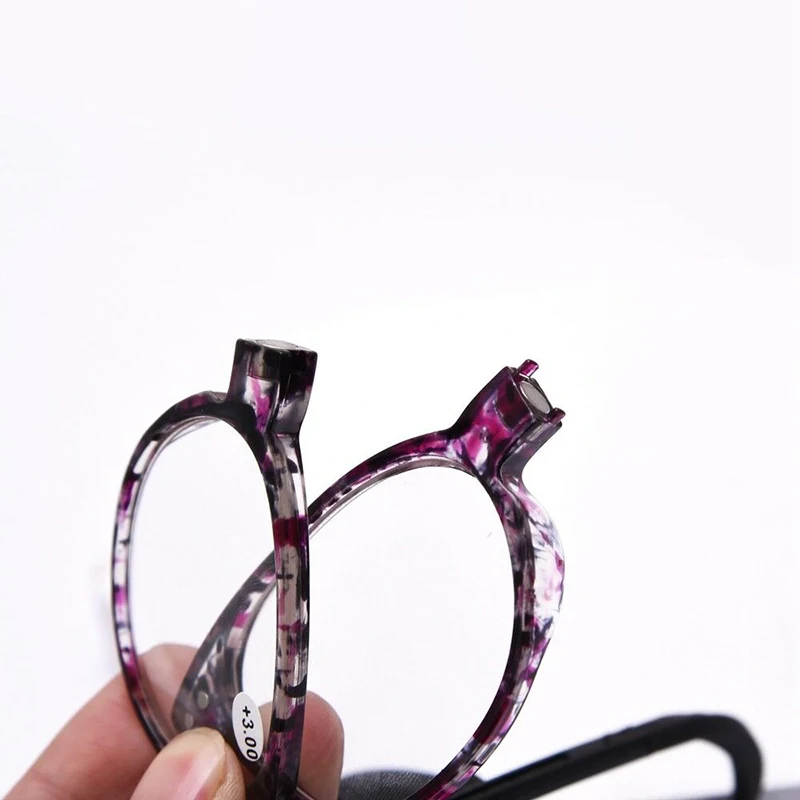 Новинка регулируемые очки для чтения с магнитной застежкой складной считыватель