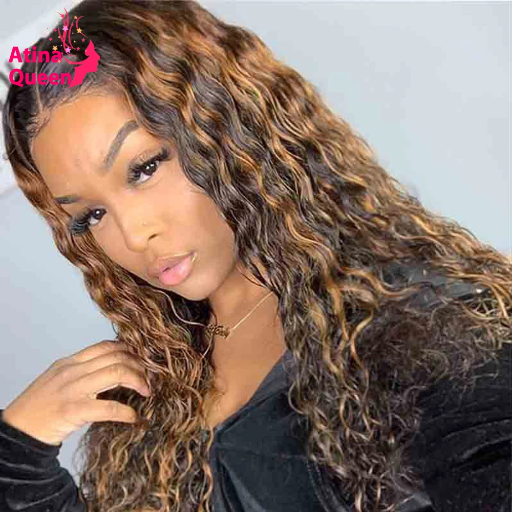 Невидимый цветной 13х6 парик из человеческих волос с приподнятыми волосами для