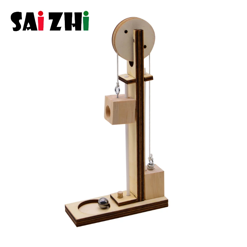 Saizhi DIY Электрический Лифт дети наука игрушки Наборы для экспериментов Творческий